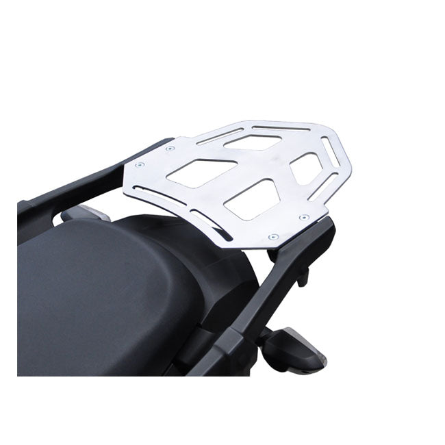 Luggage Rack Silver For Kawasaki: 12-16 Versys 1000