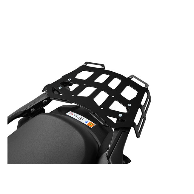 Luggage Rack Black For Kawasaki: 17-19 Versys 1000