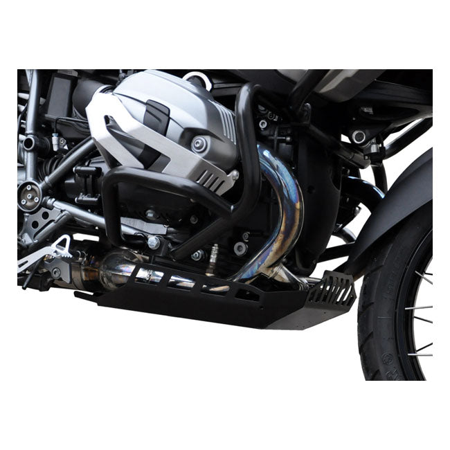 Engine Guard Black For BMW: 04-12 R 1200 GS