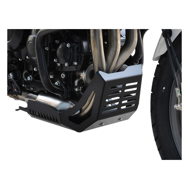 Engine Guard Black For Triumph: 10-18 Tiger 800 / XC