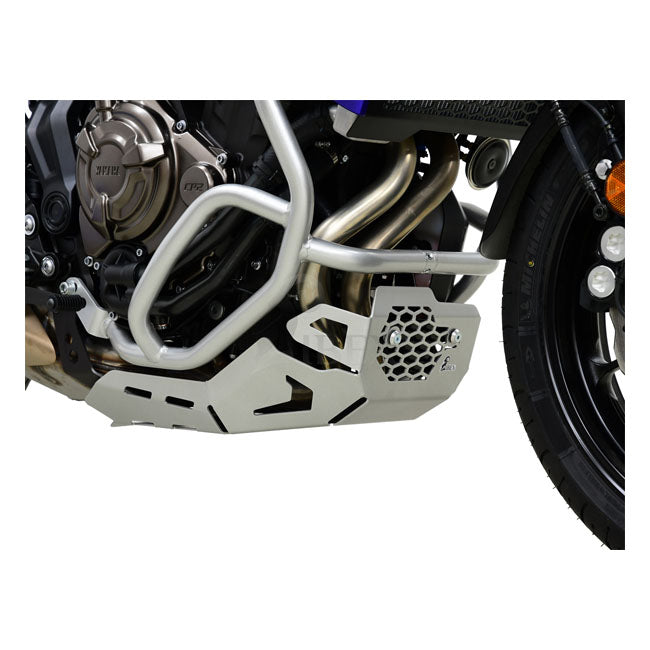 Engine Guard Silver For Yamaha: 16-19 MT-07 Tracer