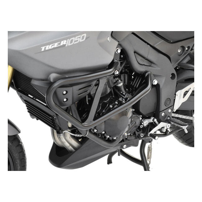 Crash Bar Black For Triumph: 06-20 Tiger 1050