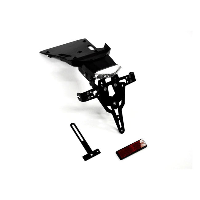 License Plate Bracket Pro Black For BMW: 13-20 R nine T