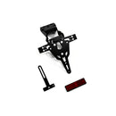 License Plate Bracket Pro Black For Honda: 2016 CB 650 F / 14-18 CBR 650 F