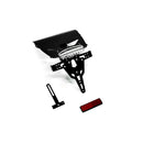 License Plate Bracket Pro Black For Honda: 08-09 CBR 1000 RR