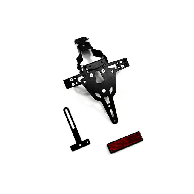 License Plate Bracket Pro Black For Honda: 10-16 CBR 1000 RR