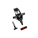 License Plate Bracket Pro Black For Kawasaki: 14-18 Z1000