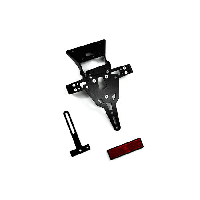 License Plate Bracket Pro Black For Kawasaki: 04-05 ZX-10R