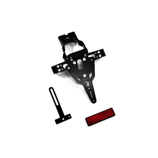 License Plate Bracket Pro Black For Kawasaki: 11-15 ZX-10R