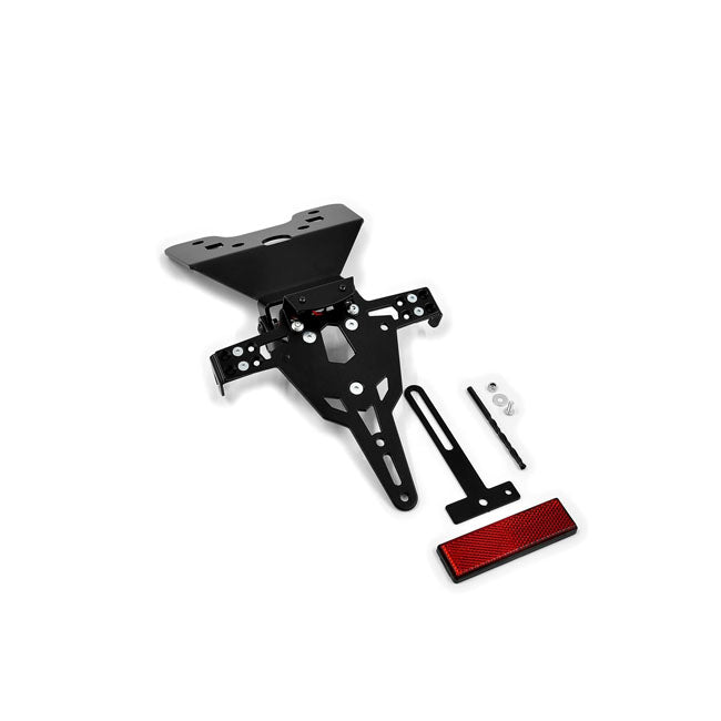 License Plate Bracket Pro Black For Suzuki: 11-16 GSR 750