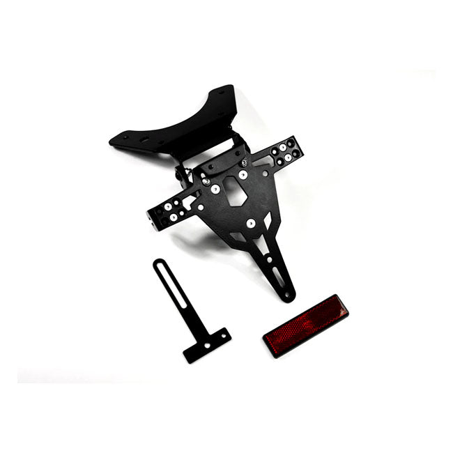 License Plate Bracket Pro Black For Suzuki: 09-16 GSX-R 1000