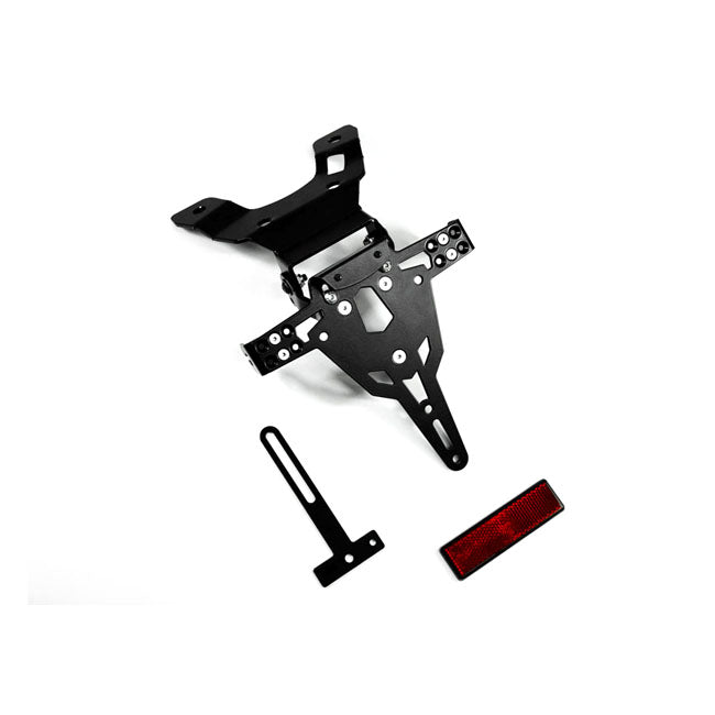 License Plate Bracket Pro Black For Suzuki: 11-18 GSX-R 600 / 750