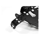 License Plate Bracket Pro Black For Triumph: 04-15 Thruxton / 01-06 Bonneville 800 / 05-15 Bonneville 865 / 06-15 Scrambler 865