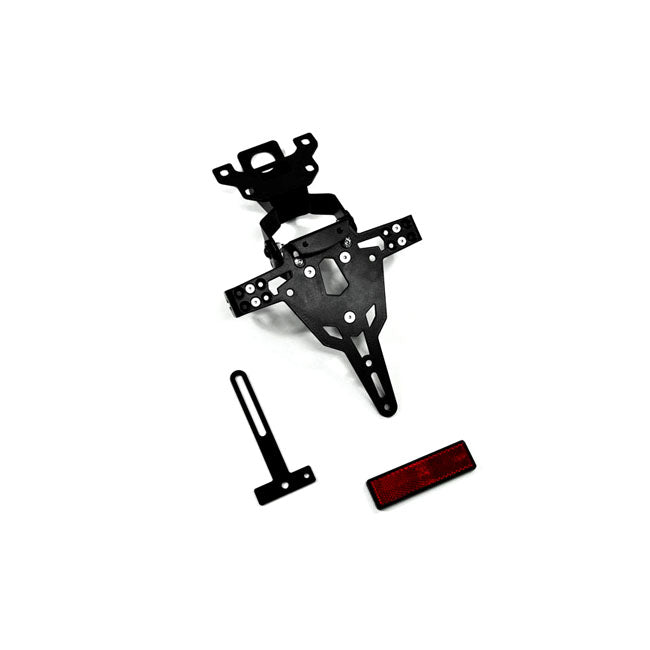 License Plate Bracket Pro Black For Yamaha: 13-16 MT-09