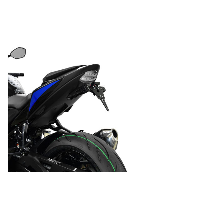 License Plate Bracket Pro Black For Suzuki: 17-19 GSX-S 750