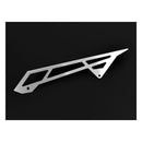 Chain Guard Silver For Honda: 07-13 CB 600 Hornet / 11-13 CBR600F