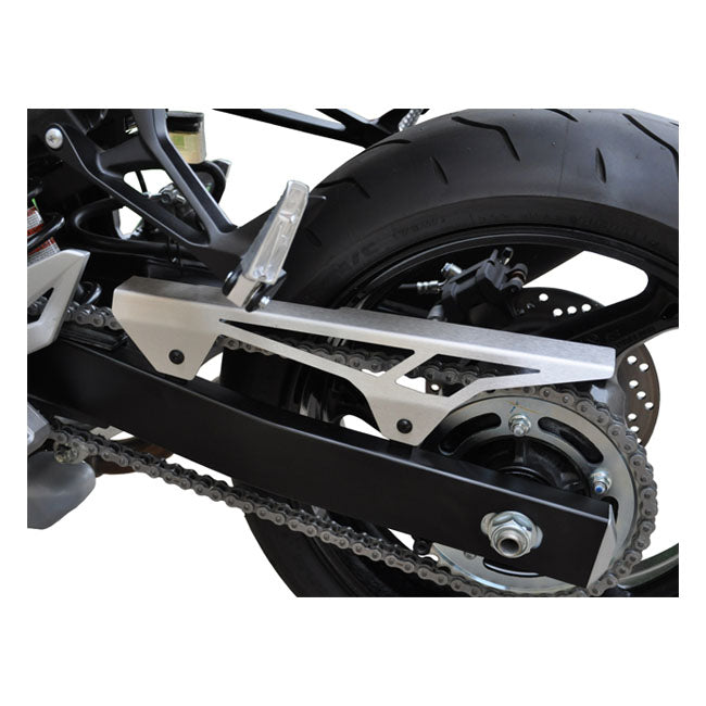 Chain Guard Silver For Suzuki: 11-16 GSR 750