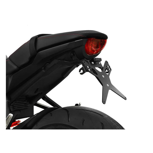 License Plate Bracket X-Line Black For Honda: 18-20 CB 1000 R