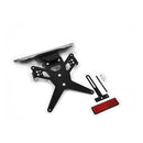 License Plate Bracket X-Line Black For Suzuki: 03-08 SV 650 S / N