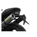 License Plate Bracket X-Line Black For Triumph: 05-10 Speed Triple 1050/R