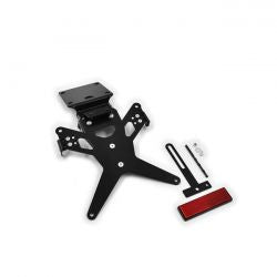 License Plate Bracket X-Line Black For Yamaha: 06-15 FZ1 / Fazer