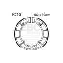 Plain Brake Shoes For Rear: Kawasaki: 73-75 H1 500cc