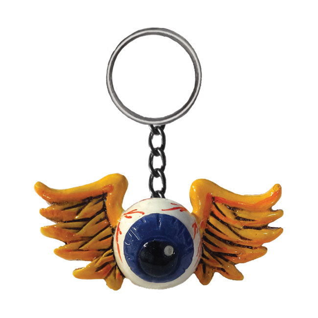 Flying Eyeball Key Chain
