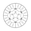 Adrian Front Brake Disc ABE Approved For Front Left & Right: 84-99 B.T., TC., XL Excl. XL1200C/S