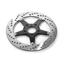 Front Left Brake Rotor 115" Stainless Black Center