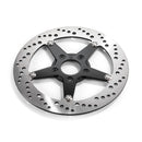 Front Right Brake Rotor 115" Stainless Black Center