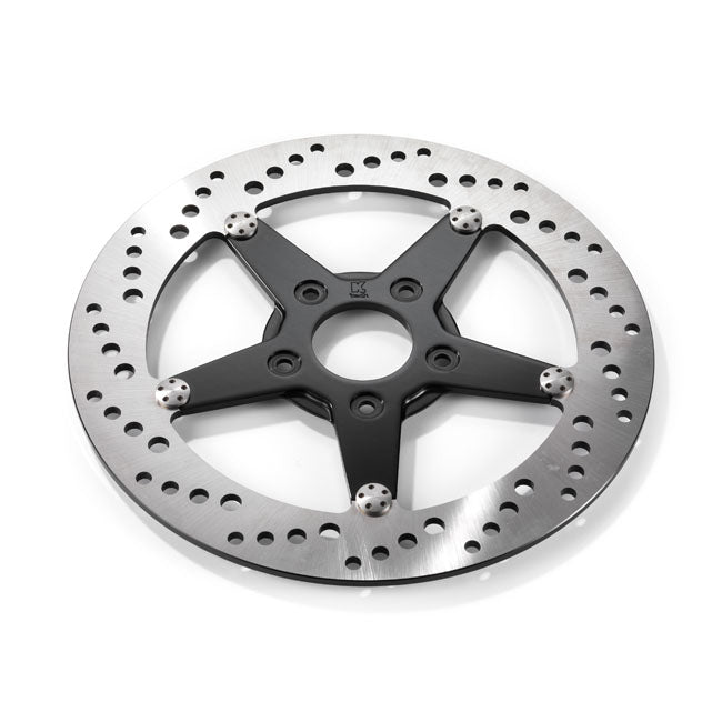 Drilled Brake Rotor Stainless Steel 115” For 00-21 Softail (Excl. 2017 FXSE) / 00-17(NU)Dyna (Excl. FXDLS) / 00-07(NU)Touring / 00-10(NU)XL