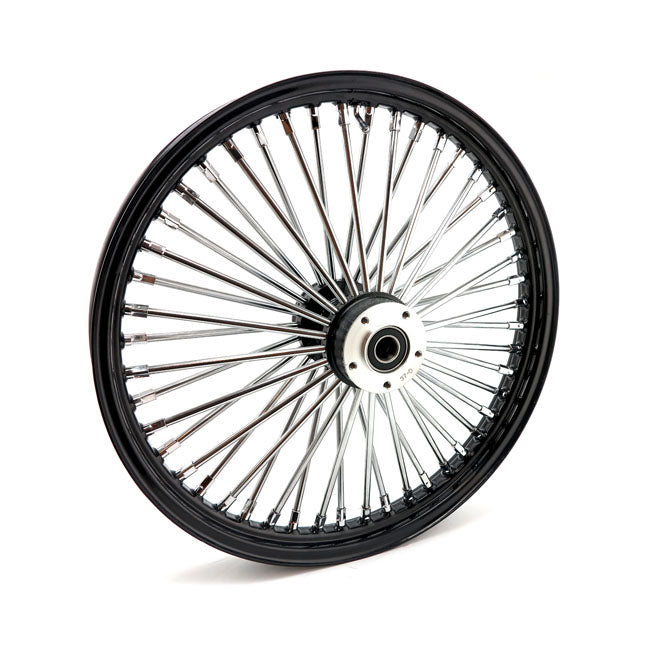 Radial 48 Fat Spoke Front Wheel DF Black - 2.15 X 21