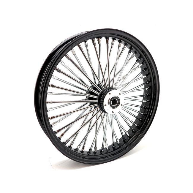 Radial 48 Fat Spoke Front Wheel DF Black - 3.50 X 21