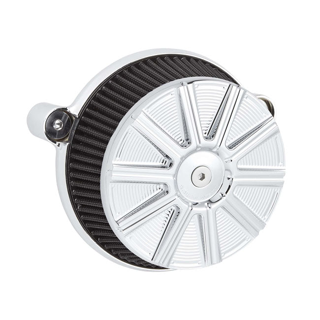 Stage 1 Big Sucker Air Cleaner Kit 10-Gauge Chrome For 18-21 Softail