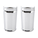 Smooth Fork Boots For Fat Wheels Chrome For 99-13 FLT/Touring (NU)