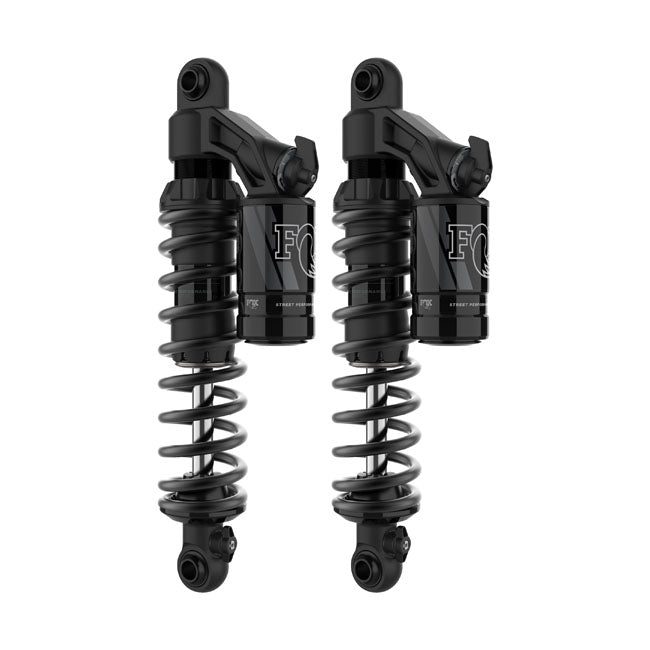 QS3 Piggyback Shocks Black - 12.5 Inch