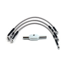 Stainless Clear Coated Front Brake Line For 02-03 XL883R