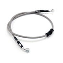 Stainless Clear Coated Upper Front Brake Line For 17-18 Softail FLS Slim