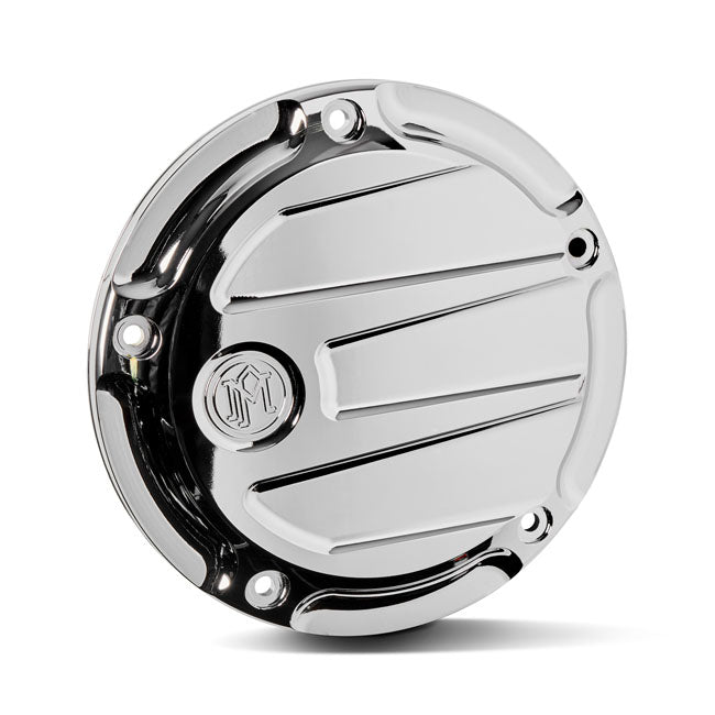 Scallop Derby Cover Chrome For 19-22 Softail