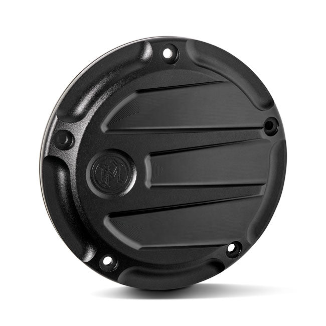 Scallop Derby Cover Black Ops For 19-22 Softail