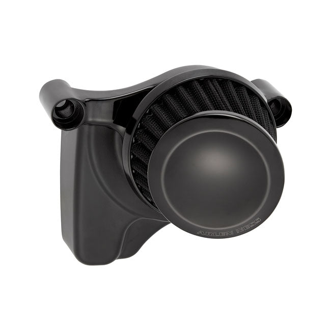 Mini 22 Degree Air Cleaner Kit All Black For Delphi Inj.: 01-15 Softail