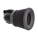 Velocity 90 Degree Air Cleaner Kit Black For Delphi Inj.: 01-15 Softail