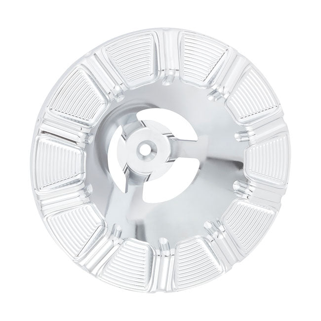 10-Gauge Velocity 65 Degree / 90 Degree Air Cleaner Cover Chrome For All Arlen Ness Velocity 65° Or 90° Air Cleaners