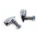 Bullet Grooved 3-1 Taillight / Turn Signal Combo Chrome