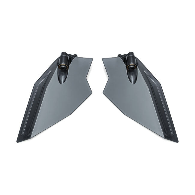 Adjustable Upper Air Deflectors Dark Smoke