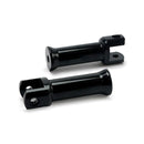 M8 Softail Passenger Footpeg Mounts Black