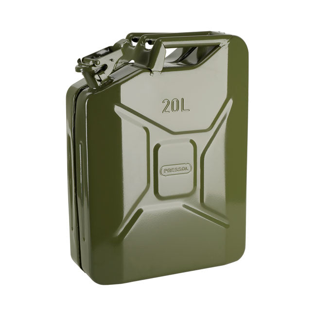 Metal Jerrycan Olive Green - 20 Liters