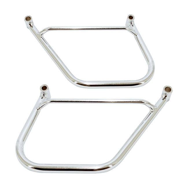 Saddlebag Holder Chrome For Honda: 96-03 F6C Valkyrie