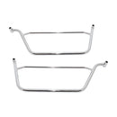 Saddlebag Holder Chrome For Suzuki: 97-04 VZ800 Marauder