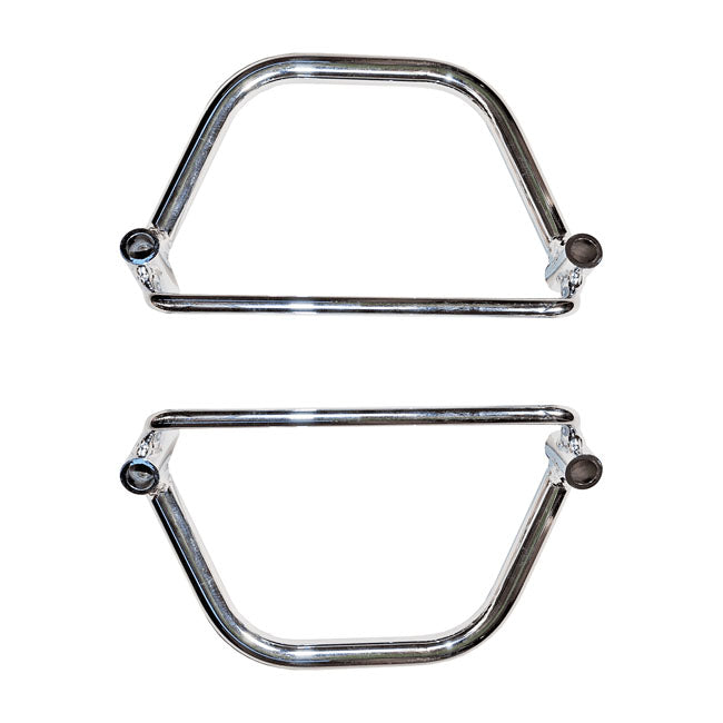 Saddlebag Holder Chrome For Suzuki: 06-up M 1800R(2) Intruder / Boulevard M109R(2) / VZ1800 Models